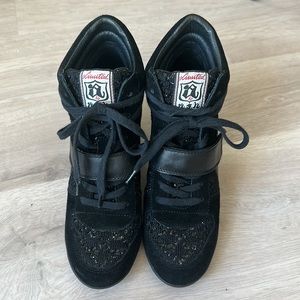 Ash Bowie wedge sneakers with sequins size 38